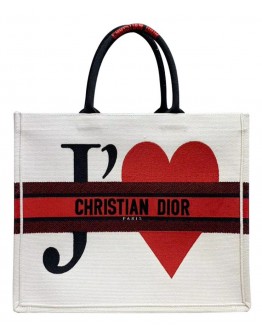 Dior Book Tote bag White