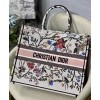 Dior The Book Tote Bag White