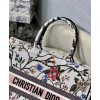 Dior The Book Tote Bag White
