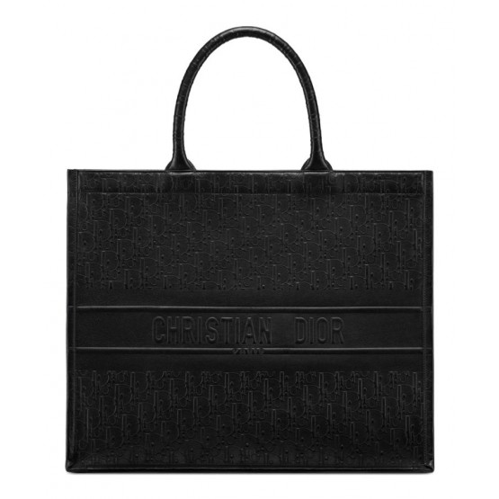Dior Book Tote Dior Oblique Bag Black