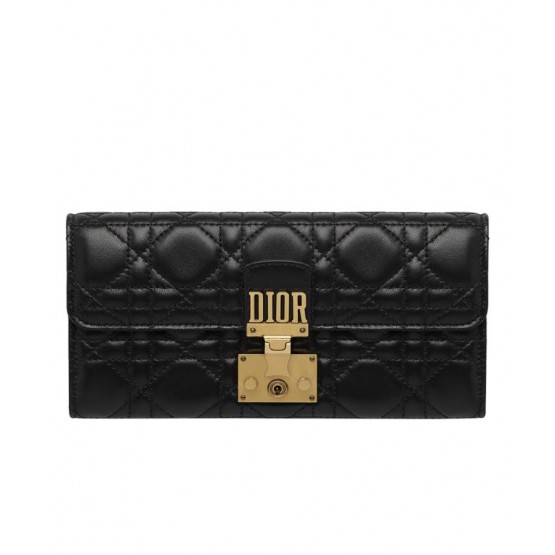 Dior Dioraddict Continental wallet S2008 Black