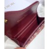 Dior Oblique Saddle Wallet