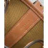 Celine Small Drawstring Bag In Triomphe Canvas