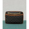 Celine Medium Patapans In Triomphe Canvas Brown