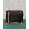 Celine Medium Patapans In Triomphe Canvas Brown