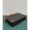 Celine Medium Patapans In Triomphe Canvas Brown