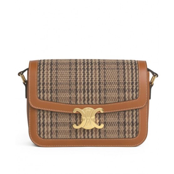 Celine Medium Triomphe Bag 1912422 Coffee