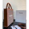 Celine Small Vertical Cabas Celine 1920821 Coffee