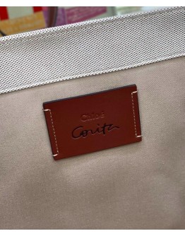 Chloe Corita Kent Large Tote Cream