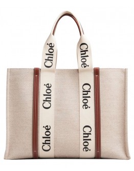 Chloe Large Woody Tote Bag