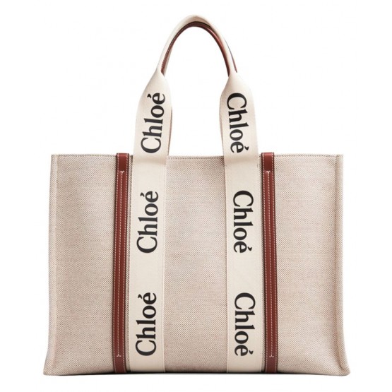 Chloe Large Woody Tote Bag