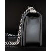 C-C Medium Boy Handbag A67086 Dark Gray