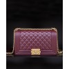 C-C Lambskin Medium Boy Bag A67086