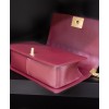 C-C Lambskin Medium Boy Bag A67086