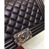 C-C Lambskin Boy Bag A67086 Black