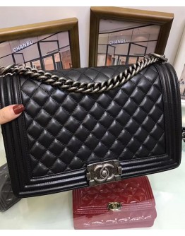C-C Lambskin Boy 28cm New Medium
