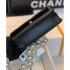 C-C Women's Clutch With Chain AP1898 Black