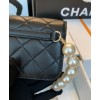 C-C Women's Clutch With Chain AP1898 Black
