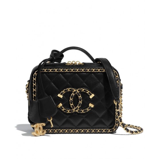 C-C Small Vanity Case AS1785 Black