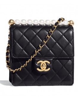 C-C Flap Bag AS0584 Black