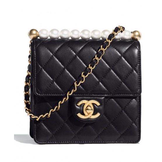 C-C Flap Bag AS0584 Black
