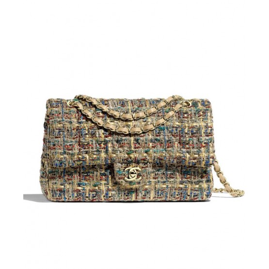 C-C Classic Handbag A01112 Apricot