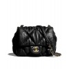 C-C Small Flap Bag AS2232 Black