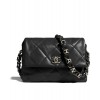 C-C Small Flap Bag AS2299 Black