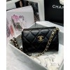C-C Small Flap Bag AS2299 Black