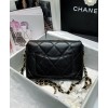 C-C Small Flap Bag AS2299 Black