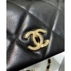 C-C Small Flap Bag AS2299 Black