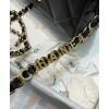 C-C Small Flap Bag AS2299 Black