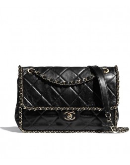 C-C flap bag Black