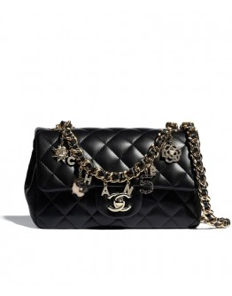 C-C flap bag AS2326 Black