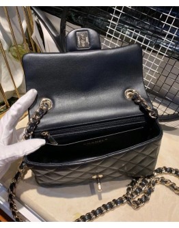 C-C flap bag AS2326 Black