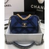 C-C 19 Flap Bag AS1160 Dark Blue