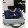 C-C 19 Flap Bag AS1160 Dark Blue