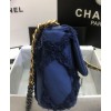 C-C 19 Flap Bag AS1160 Dark Blue