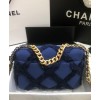 C-C 19 Flap Bag AS1160 Dark Blue