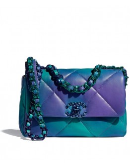 C-C 19 Flap Bag AS1160 Blue