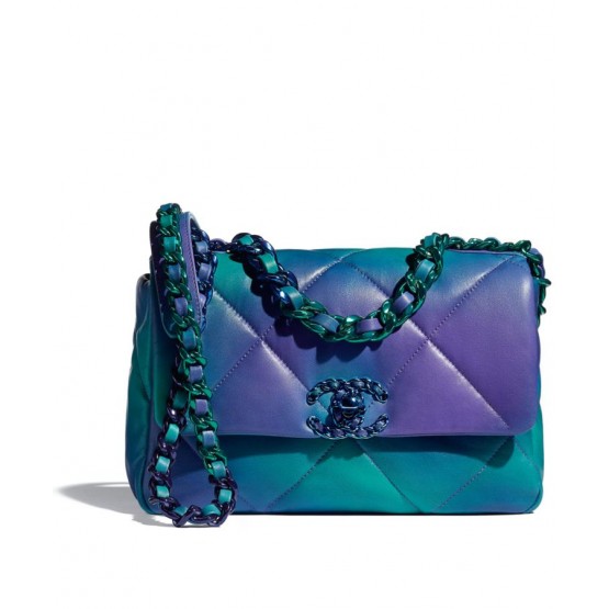 C-C 19 Flap Bag AS1160 Blue