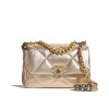 C-C 19 Flap Bag AS1160 Golden
