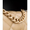 C-C 19 Flap Bag AS1160 Golden