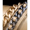 C-C 19 Flap Bag AS1160 Golden