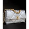 C-C 19 Large Flap Bag AS1161 Silver