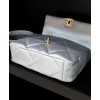 C-C 19 Large Flap Bag AS1161 Silver