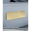 C-C 19 Large Flap Bag AS1161 Silver
