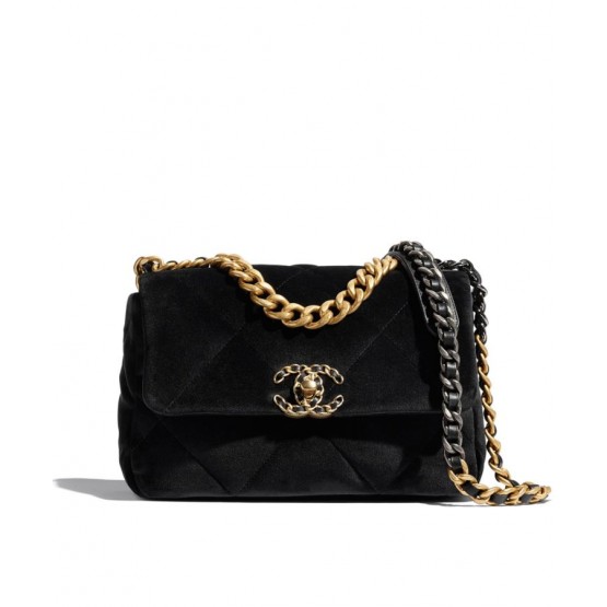 C-C Women's 19 Flap Bag AS1160 Black