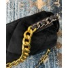 C-C Women's 19 Flap Bag AS1160 Black