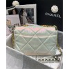 C-C 19 Large Flap Bag AS1161 Cream